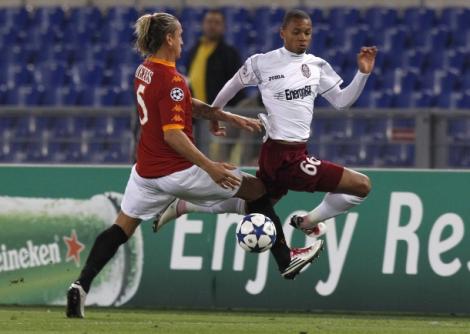 VIDEO AS Roma - CFR Cluj 2-1/ Pedepsiti de ratari