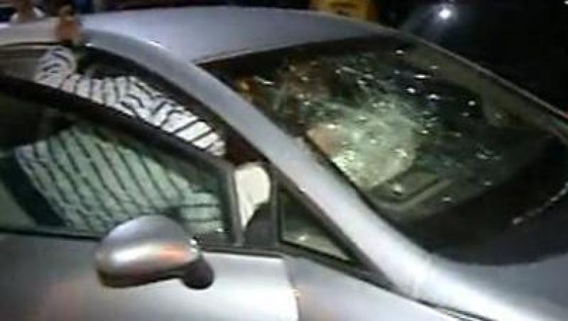 VIDEO! Accident in lant in Bucuresti: sapte masini distruse