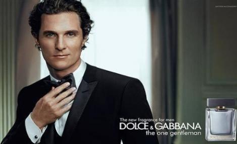 Matthew McConaughey s-a pensat pentru cea mai recenta reclama D&G