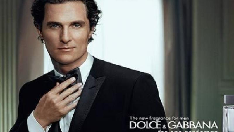 Matthew McConaughey s-a pensat pentru cea mai recenta reclama D&G