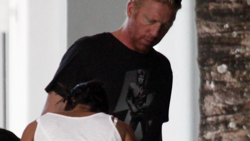 FOTO! Boris Becker, epuizat in rol de tata