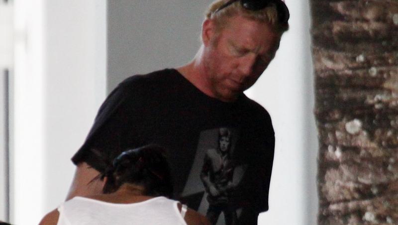 FOTO! Boris Becker, epuizat in rol de tata