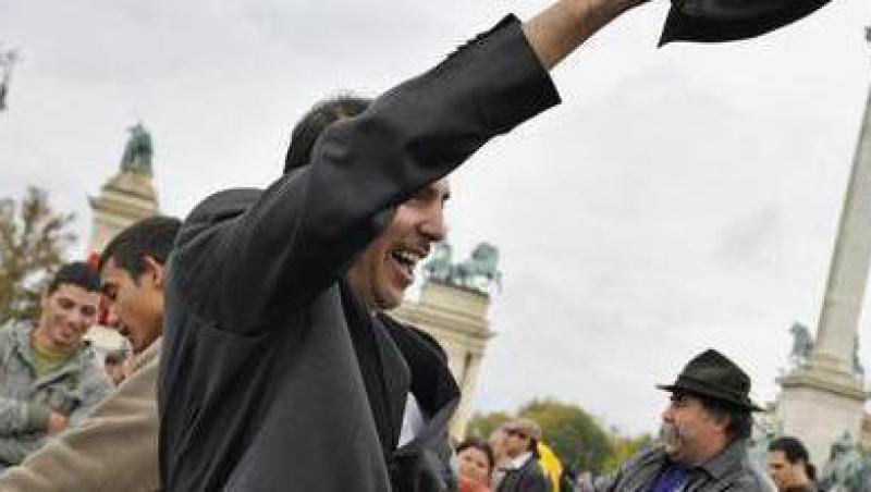 VIDEO! Rromii protesteaza in 130 de orase din Europa cerandu-si drepturile