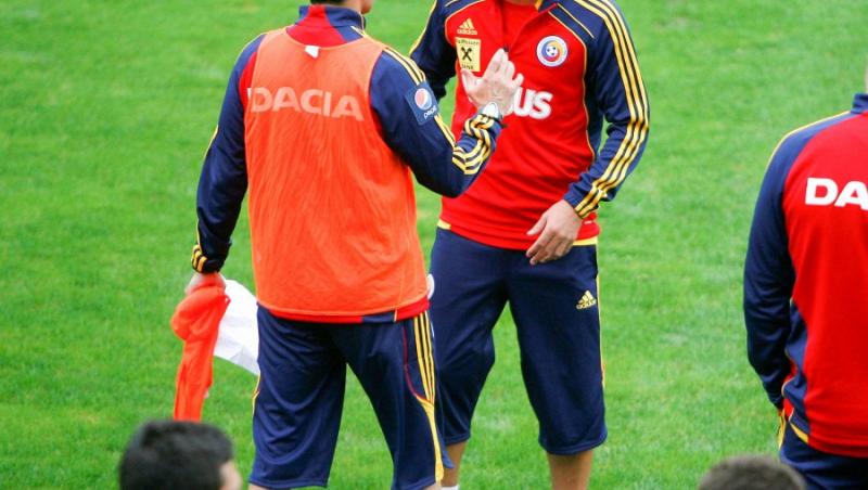Lucescu Jr e sustinut de jucatori dupa 1-1 cu Albania