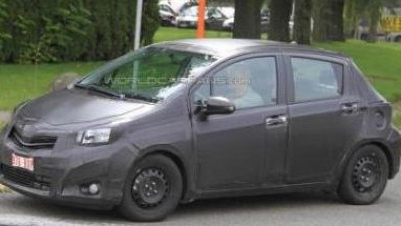 Toyota Yaris 2012 - fotografii spion