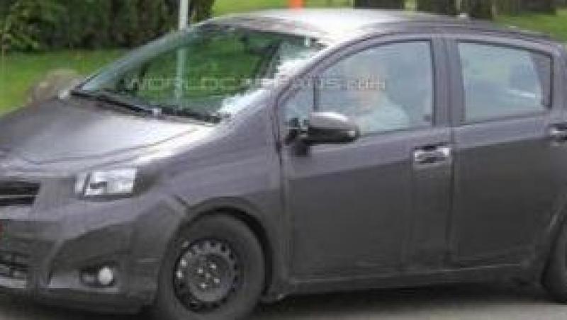 Toyota Yaris 2012 - fotografii spion