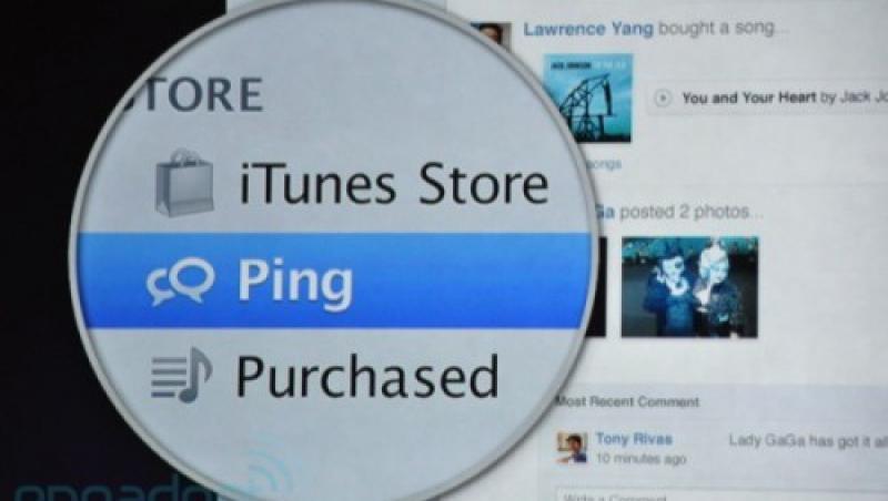 Ping, retea sociala pentru utilizatorii iTunes