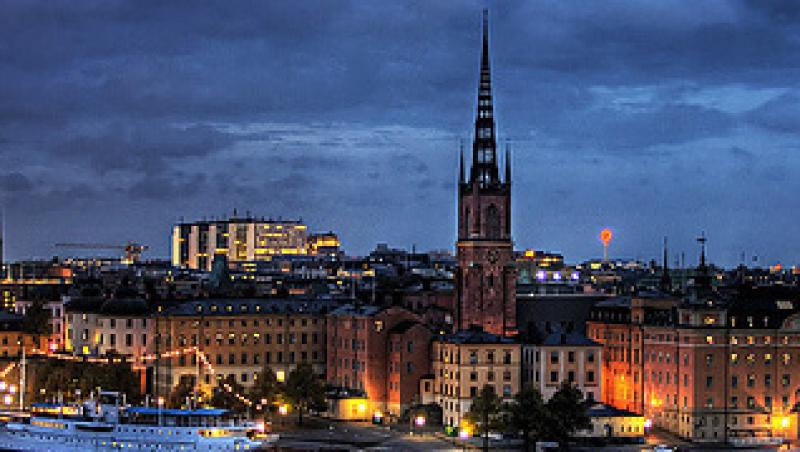 Riddarholmen, mica insula din centrul Stockholmului