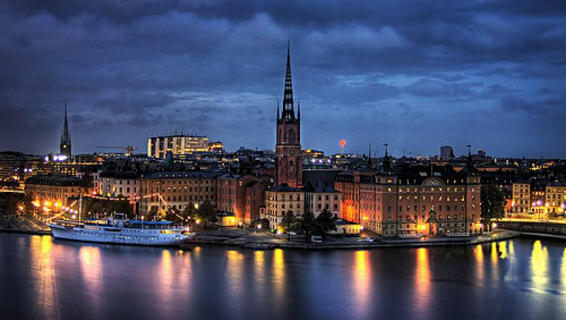 Riddarholmen, mica insula din centrul Stockholmului