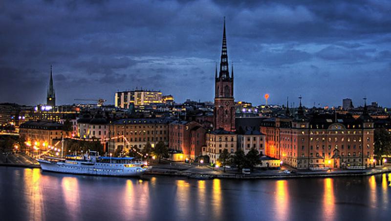 Riddarholmen, mica insula din centrul Stockholmului