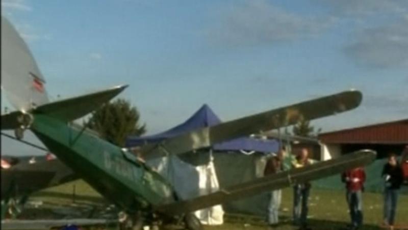 VIDEO! Un avion s-a prabusit peste spectatori la un miting aviatic in Germania