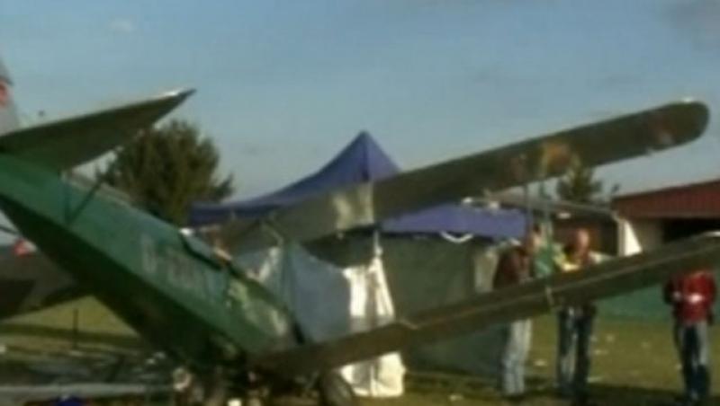 VIDEO! Un avion s-a prabusit peste spectatori la un miting aviatic in Germania