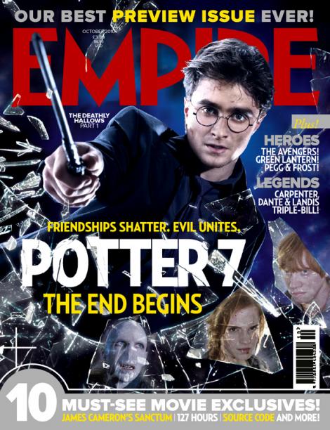 Harry Potter, pe coperta revistei Empire