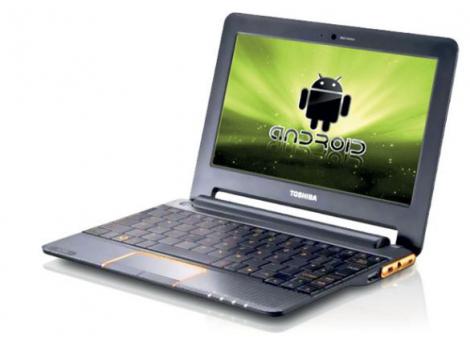 Toshiba a lansat primul netbook Android