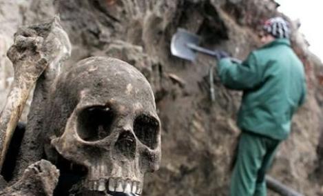 O groapa comuna din al Doilea Razboi Mondial, descoperita in Slovenia