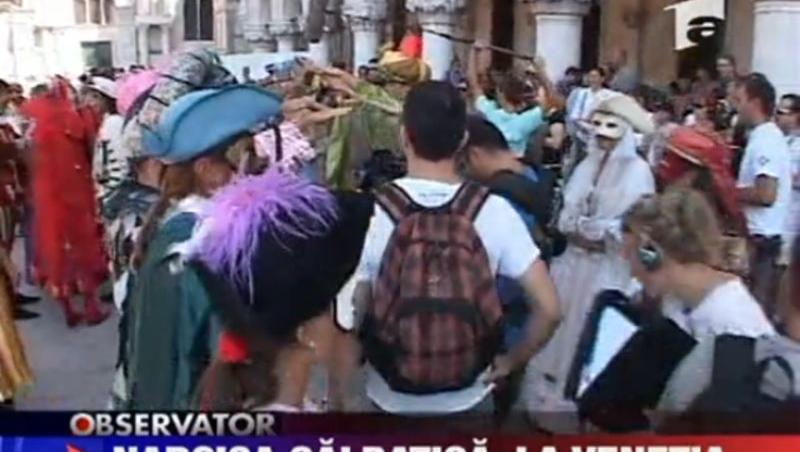 VIDEO! Narcisa salbatica se filmeaza la Venetia