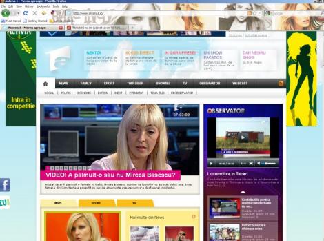 Antena1.ro a intrat direct pe locul 5 la categoria „Stiri generale"