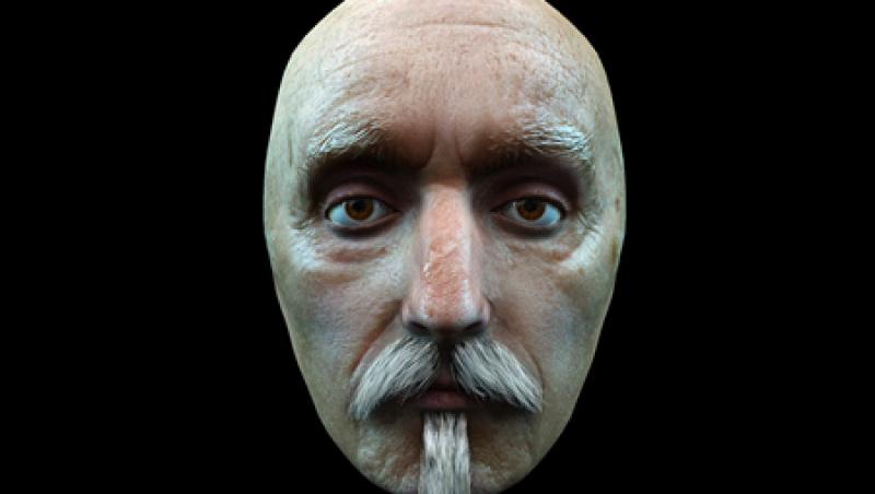 Chipul lui William Shakespeare, recreat in format 3D