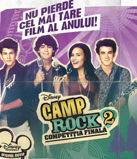 Nu rata Camp Rock 2! Marea premiera a toamnei!