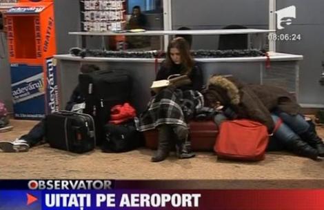 Calatori blocati pe aeroportul din Timisoara