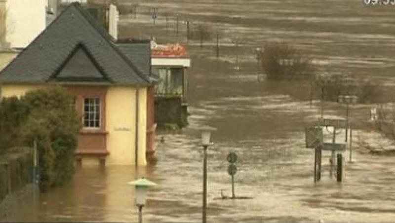 Inundatii de amploare in Germania si Australia