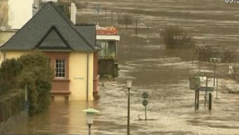 Inundatii de amploare in Germania si Australia