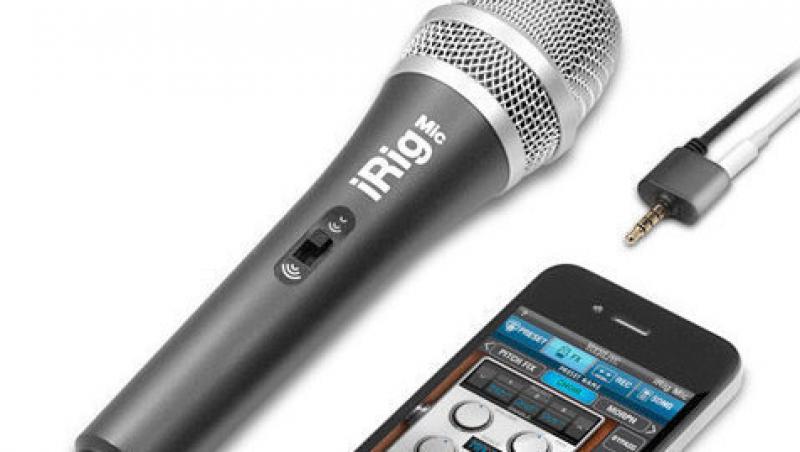 iRig Mic: microfon special pentru iPod, iPhone si iPad