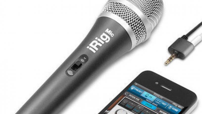 iRig Mic: microfon special pentru iPod, iPhone si iPad