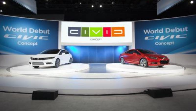 Detroit, 2011: Honda surprinde cu doua concepte Civic