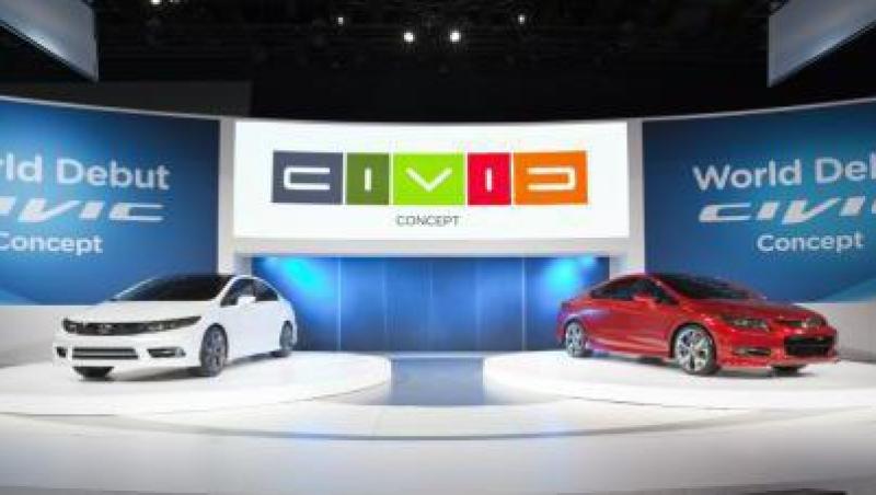 Detroit, 2011: Honda surprinde cu doua concepte Civic