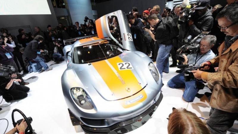 Porsche 918 Spyder: Venin german la Detroit
