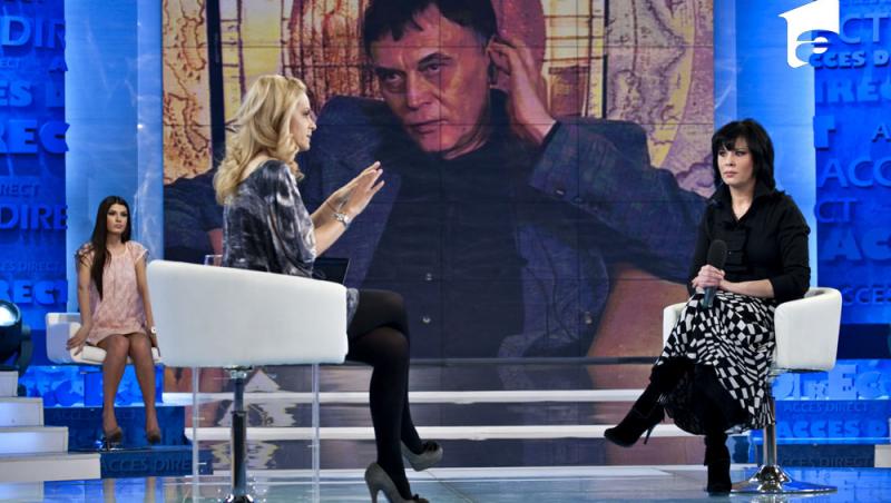 FOTO! Mariana Moculescu si Marian Niculescu s-au batut la tv
