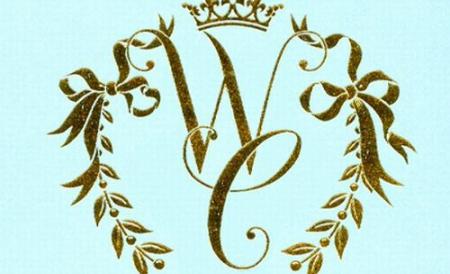 Initialele printului William si logodnicei sale, inversate pentru evitarea prescurtarii "WC"