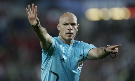 Howard Webb, desemnat cel mai bun arbitru din 2010