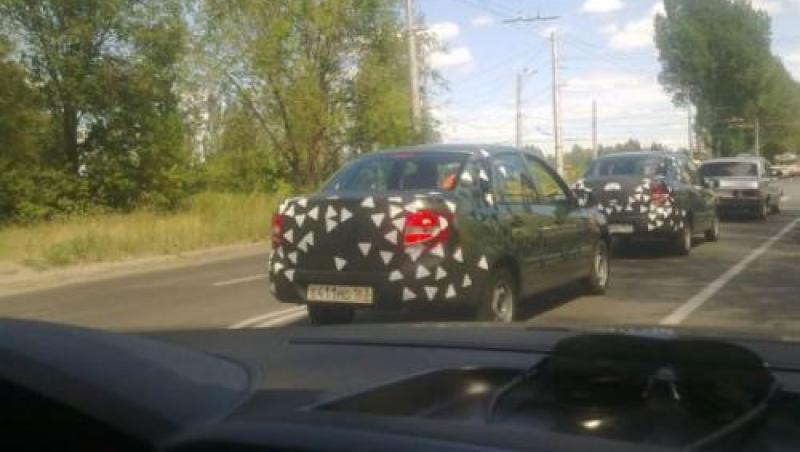 FOTO-Spion: Lada Granta, viitorul adversar al Daciei Logan