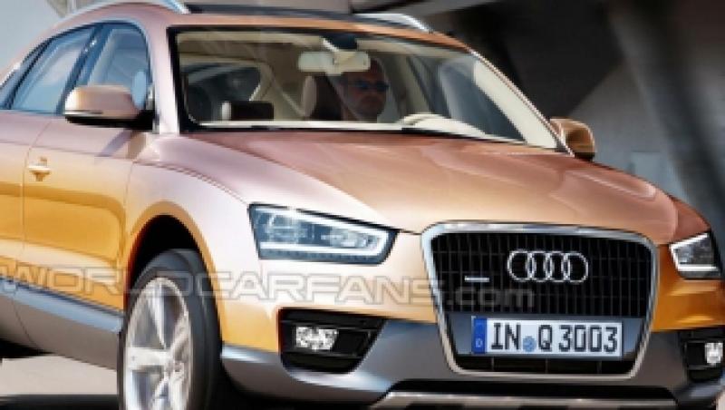 Audi Q3 - detalii despre lansarea anticipatului crossover