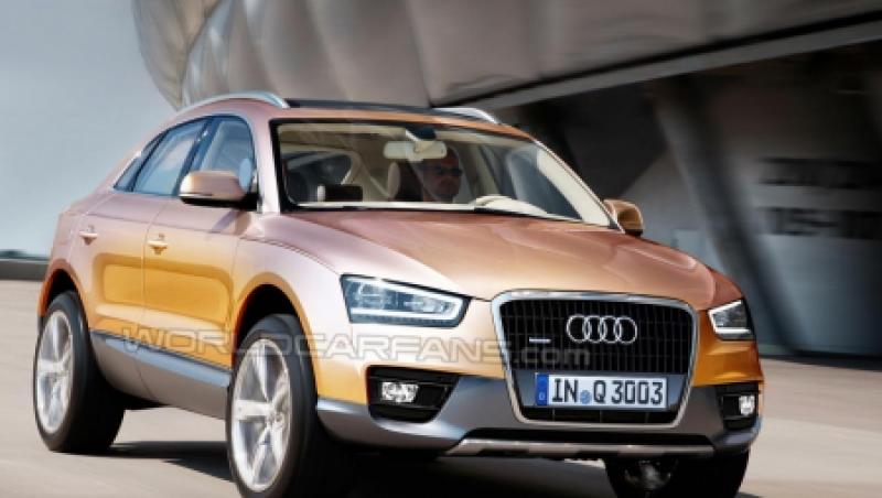 Audi Q3 - detalii despre lansarea anticipatului crossover