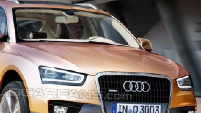 Audi Q3 - detalii despre lansarea anticipatului crossover