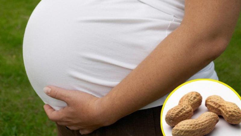 Copiii pot dezvolta alergie la arahide inca din starea intrauterina