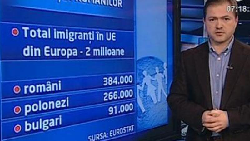 Romanii sunt cel mai numeros grup etnic de imigranti in UE