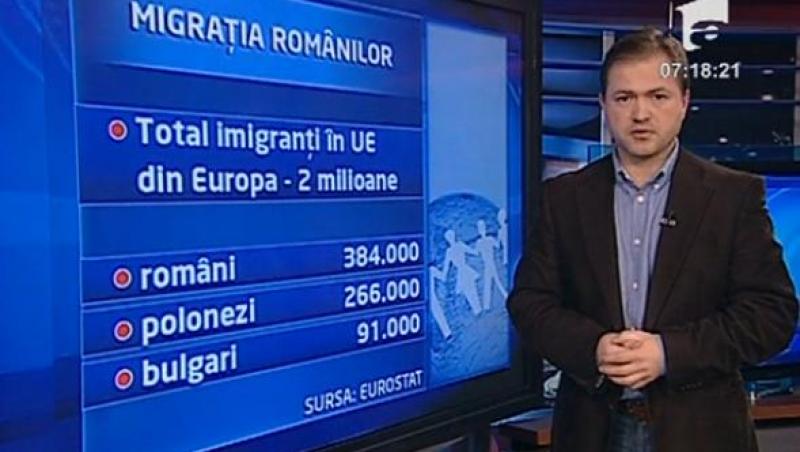 Romanii sunt cel mai numeros grup etnic de imigranti in UE