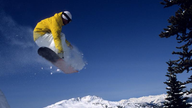VIDEO! Prima lectie de snowboarding