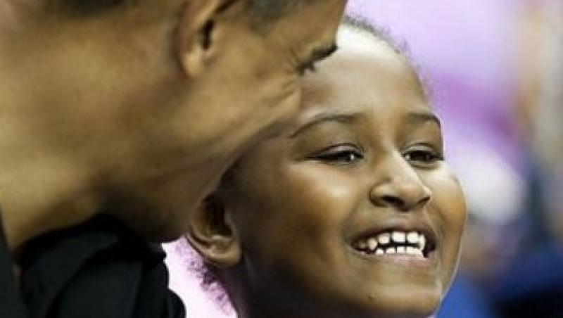 La 9 ani, fiica presedintelui Obama stapaneste chineza!