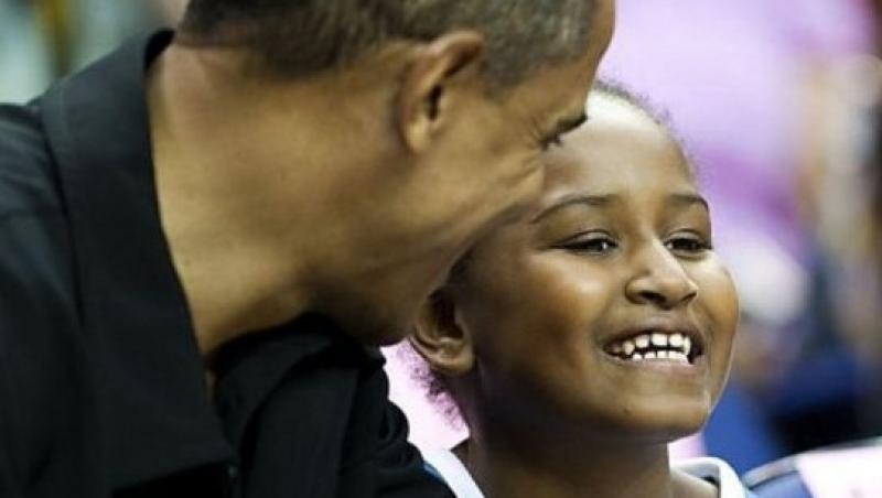 La 9 ani, fiica presedintelui Obama stapaneste chineza!