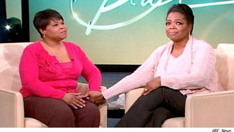 Oprah Winfrey a recunoscut ca are o sora vitrega