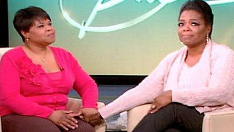 Oprah Winfrey a recunoscut ca are o sora vitrega