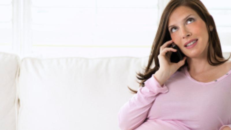 Gravidele si copiii foarte mici NU trebuie sa vorbeasca la mobil