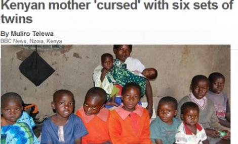 Kenya: O femeie a nascut 6 perechi de gemeni