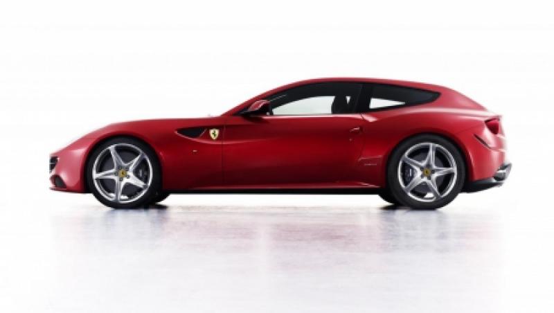 FOTO! Ferrari prezinta Four FF Concept, primul sau automobil cu tractiune integrala