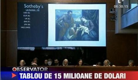Tablou de Titian vandut cu 15 milioane de dolari